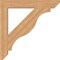 Ekena Millwork Funston Slat Smooth Bracket, Western Red Cedar, 5 1/2"W x 42"D x 42"H BKT06X42X42FST06SWR - alternate 3